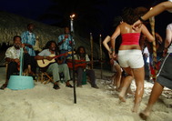 Fiesta en la playa de San Andrs
