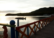 El Puente de los Enamorados, entre Providencia y Santa Catalina