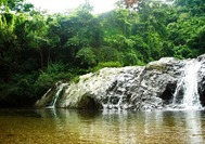 Piscina natural en el interior del Parque Nacional de Tayrona